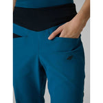 Women's quick-drying trekking trousers 4F