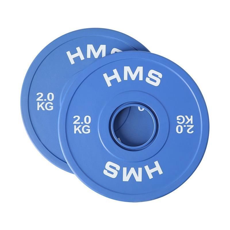 HMS Olympic Bumper Plate 2x2kg Blue kék póló 17-61-110