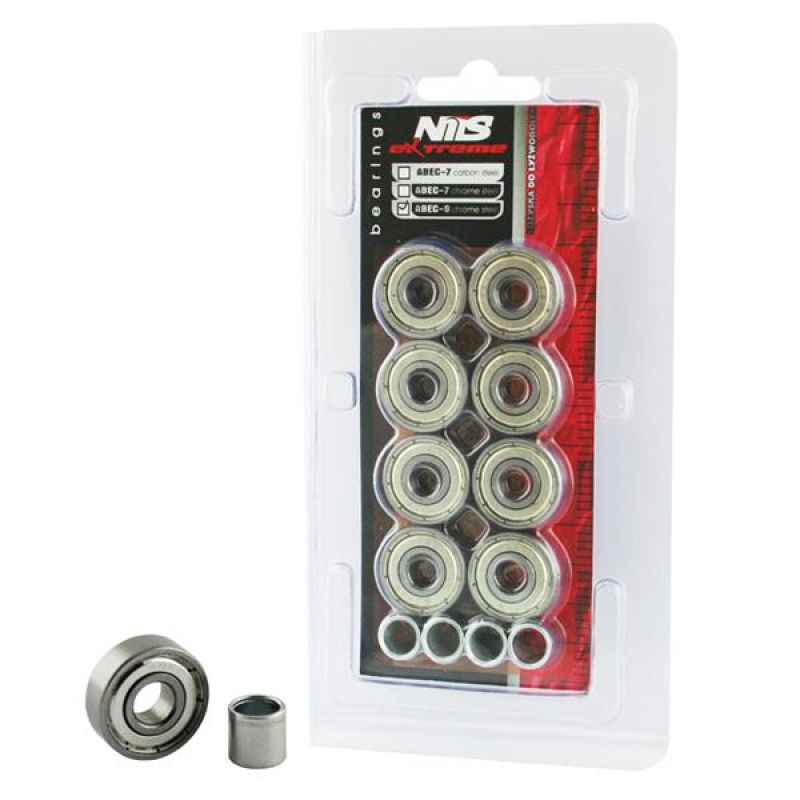 ABEC-9 CARBON BEARINGS (8 pcs.) NILS EXTREME