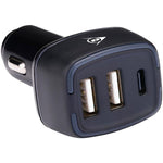 Dunlop MULTI CAR CHARGER 2x USB A + USB C kiegészítő GSP-242194
