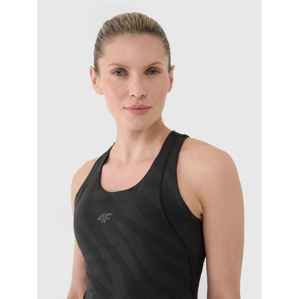 4f Women's quick-drying training crop top 4FWSS25TFSLF413-20S General