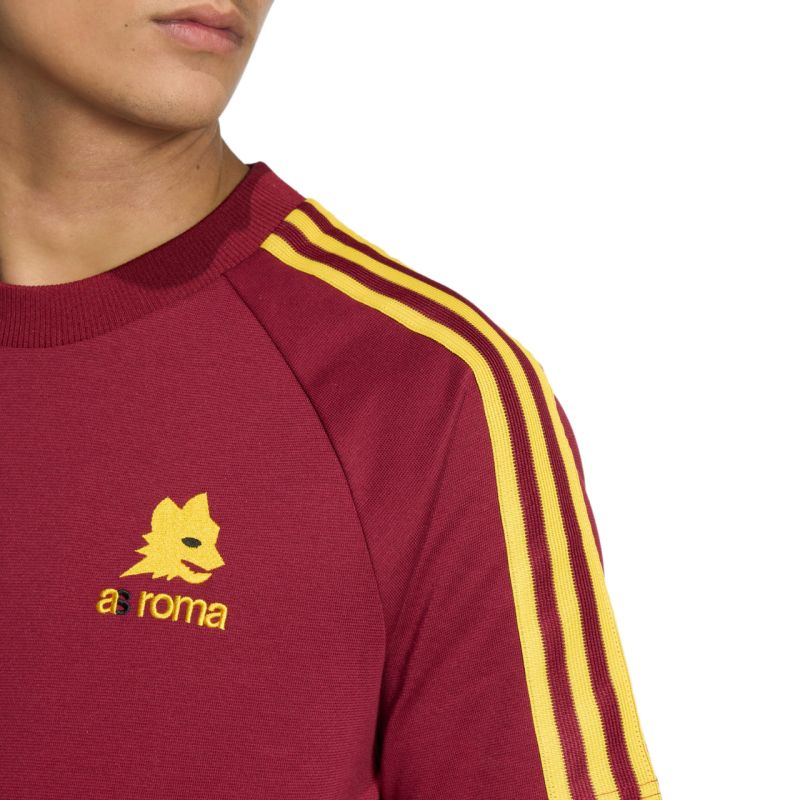 Men's adidas AS Roma Originals Tee burgundy JZ7185
