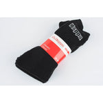 Kappa black long socks fekete zokni 34113IW901