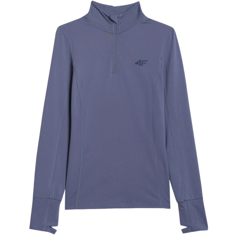 4f Women's thermal sweatshirt F098 denim 4FWAW25UBRUF098 32S Kiegészítő