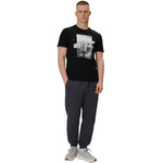 4F Men's T-shirt M2660 deep 20S fekete póló
