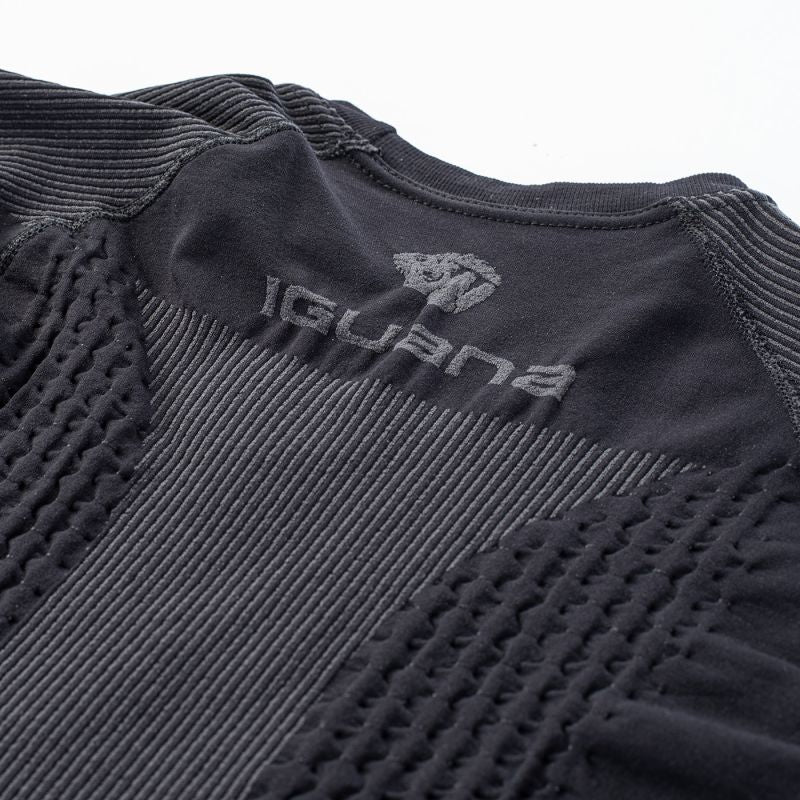 Iguana Gambit Top Thermoactive Sweatshirt fekete termoaktív ruha 92800556691