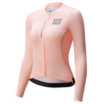 Rockbros 15110012011 ROAD TO SKY women's cycling jersey long sleeve M - pink m \ różowy póló