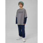 Boy's longsleeve loose with print 4F