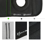 Rockbros sports protector for patella and knee joint size - black fekete protectors and knee pads