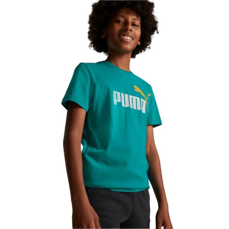 Puma T-shirt Puma ESS + Col Logo Tee Jr 586985 27 Póló