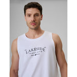 4F Men's regular sleeveless T-shirt with print póló