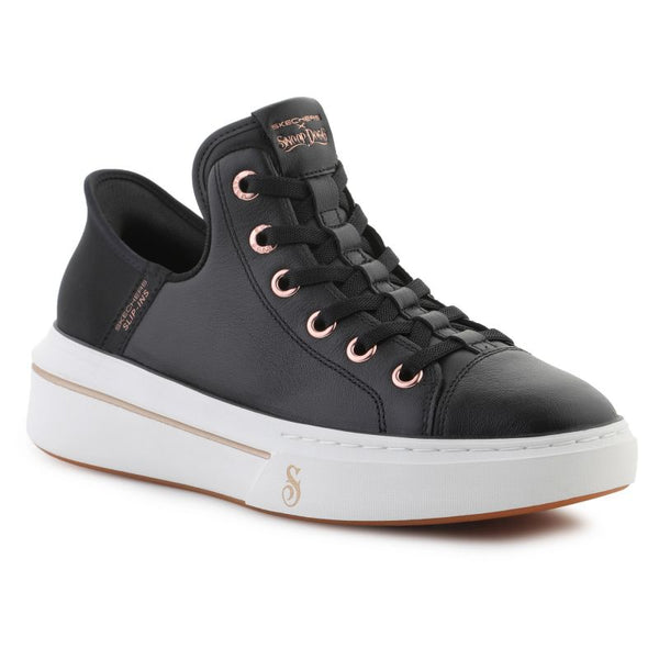 Skechers Slip-Ins: Snoop One - OG Leather W 186001-BLK cipő