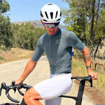 Rockbros 15120014016 ROAD TO SKY men's cycling jersey short sleeve S - gray-blue s \ niebieski póló