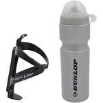 Dunlop 750ml Bike Bottle With Cage Silver szürke kulacs GSP-275092