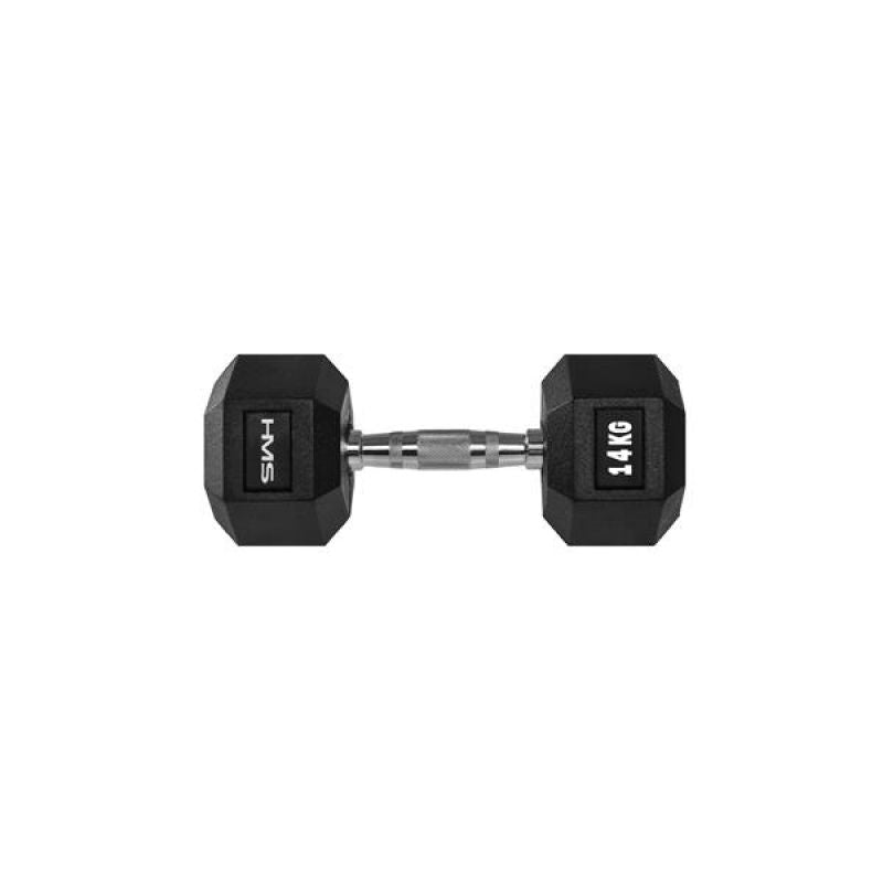HMS HEX PRO dumbbell 14 kg szürke póló 17-66-116