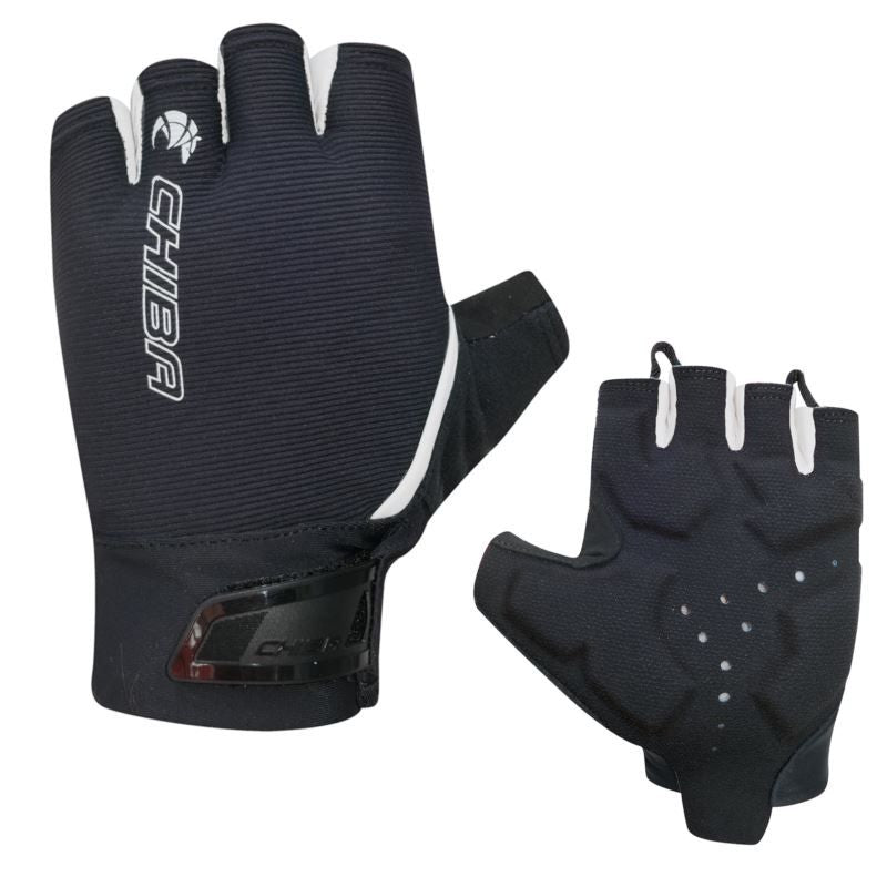 CHIBA LADY SUPERLIGHT gloves, black, fekete kerékpáros kesztyű SI3029222C-1