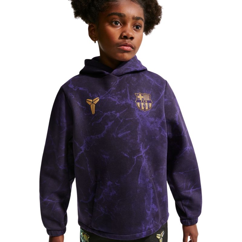 Nike FC Barcelona Kids' Sweatshirt Black and lila ruházat IO4660010