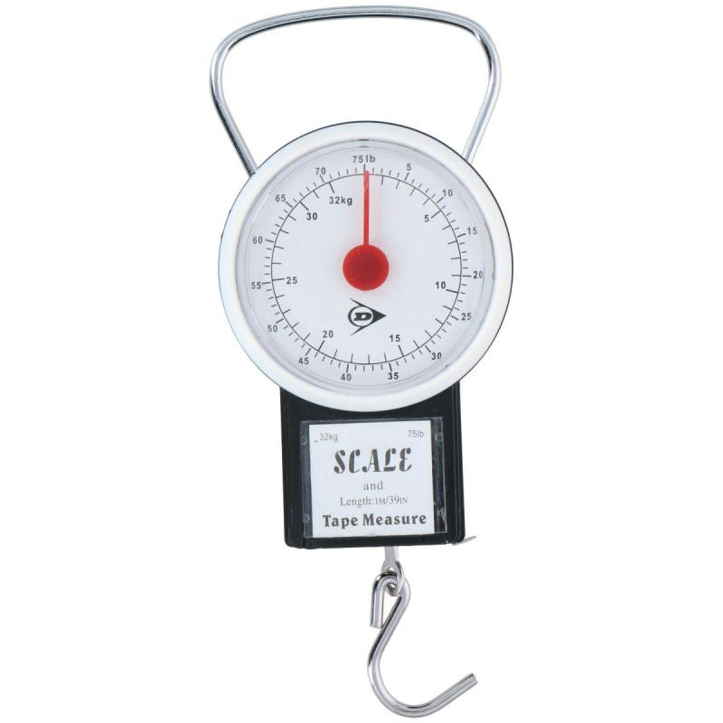 Dunlop Tourist Scale With Measurement Max 32 Kg fekete kiegészítő GSP-194493
