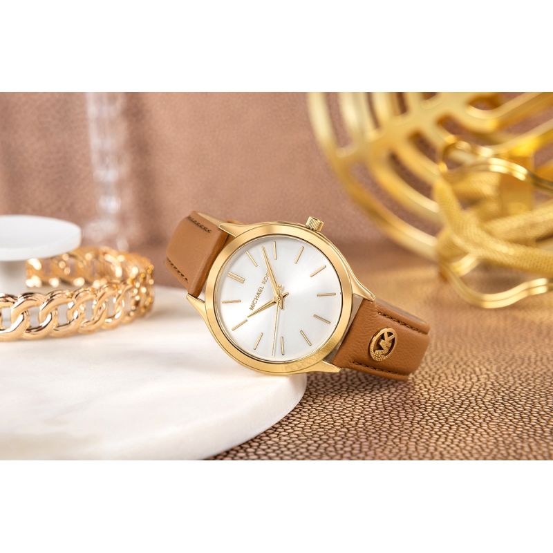 Michael Kors Slim Runway Women's Watch + BOX watches
