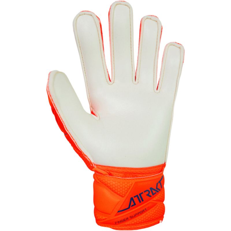 Reusch Attrakt Solid Finger Support Junior Gloves 56 72 510 kapuskesztyű