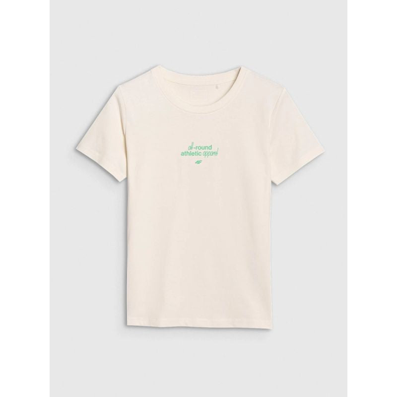 Women's regular printed T-shirt 4F 4FRSS25TTSHF2786-11S póló