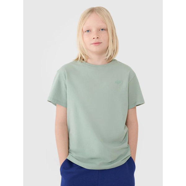4f Boy's oversize plain T-shirt 4FJWSS25TTSHM2324-41S General
