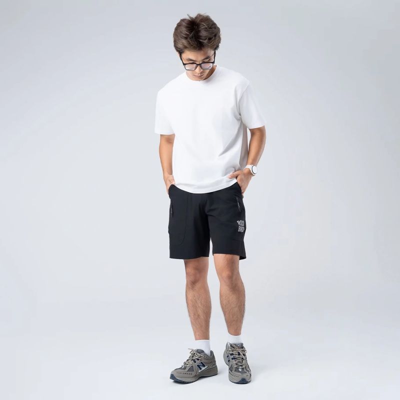 Rockbros with belt size M - black czarny \ m short