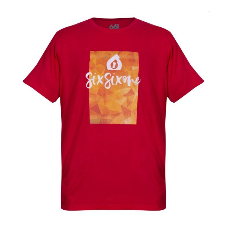 661 SCRIPT T-Shirt red piros póló