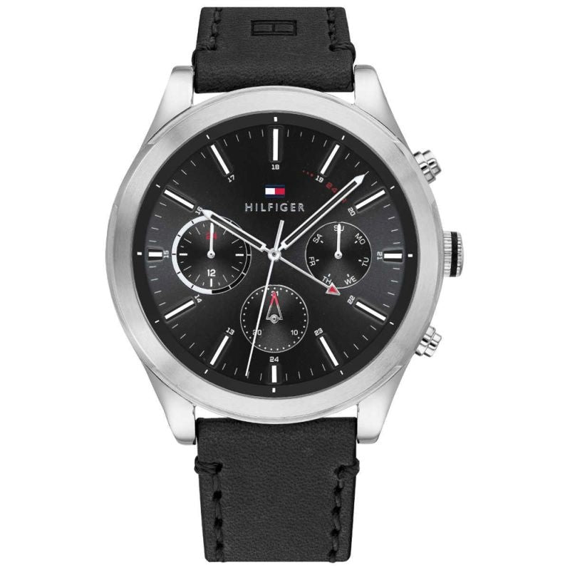Tommy Hilfiger Ashton 1791740 Men's Watch + BOX fekete pulóver