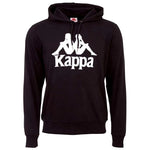 Kappa Taino Hooded Sweatshirt fekete kapucnis pulóver 705322-19-4006