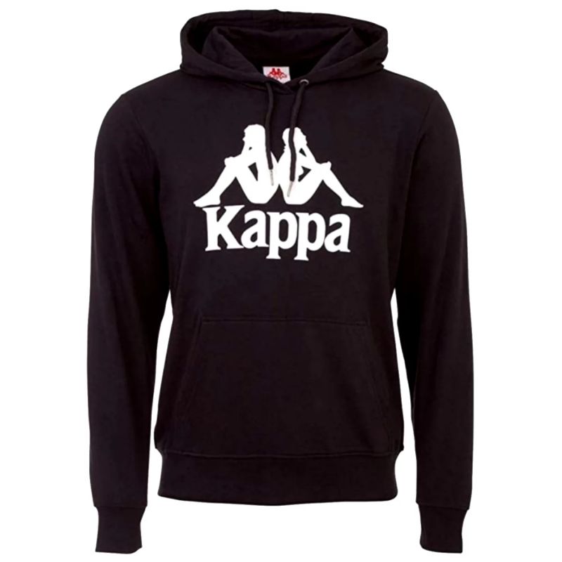 Kappa Taino Hooded Sweatshirt fekete kapucnis pulóver 705322-19-4006