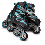 Meteor Rox skates, fekete korcsolya 22353