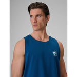 4F Men's regular sleeveless T-shirt with print póló
