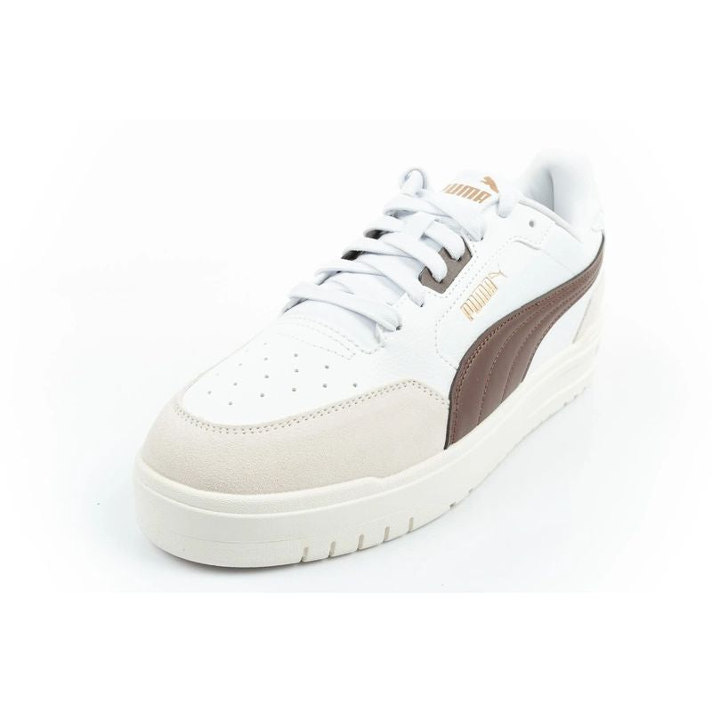 Puma men's sports Shuffle sneakers lightweight comfortable fashionable beige bézs utcai cipő