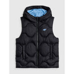 Girls' hooded vest 4F 4FJRSS26TVJAF355-20S vests