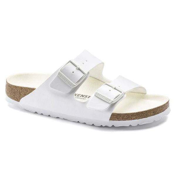 Birkenstock Arizona Birko-Flor Regular Women's/Men's Flip-Flops for Wide Feet for Summer White (1019061) cipő