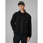Men's relaxed fleece with stand-up collar 4F