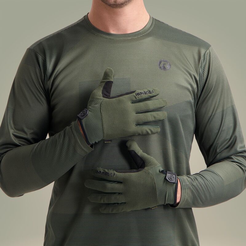 Rogelli MTB gloves ADVNTR GEL green 2XL zöld kesztyű
