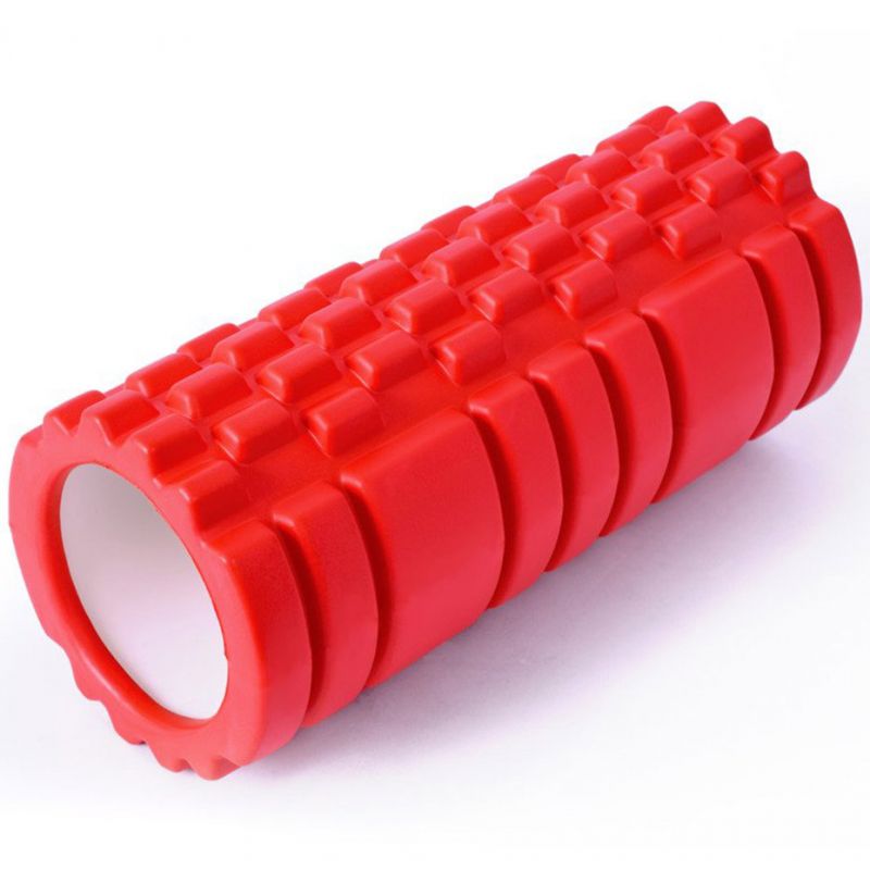 Inny SMJ YG021-A massage roller 14x33 cm red Edzőfelszerelés