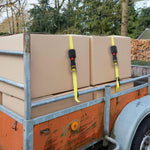 Dunlop Transport Lashing Strap With Automatic Ratchet 250kg 4m fekete deréktáska GSP-251707
