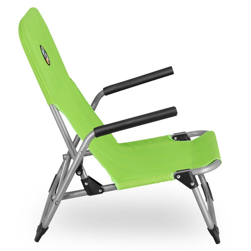 Green tourist chair Spokey BAHAMA zöld kemping felszerelés