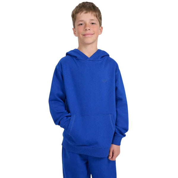 4f Boy's sweatshirt M1945 cobalt 4FJWAW25TSWSM1945 36S Kiegészítő