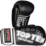 TOP TEN RTT-10 SUPERFIGHT 3000 STARS Boxing Gloves (WAKO APPROVED new) 10 oz+czerwony kesztyű