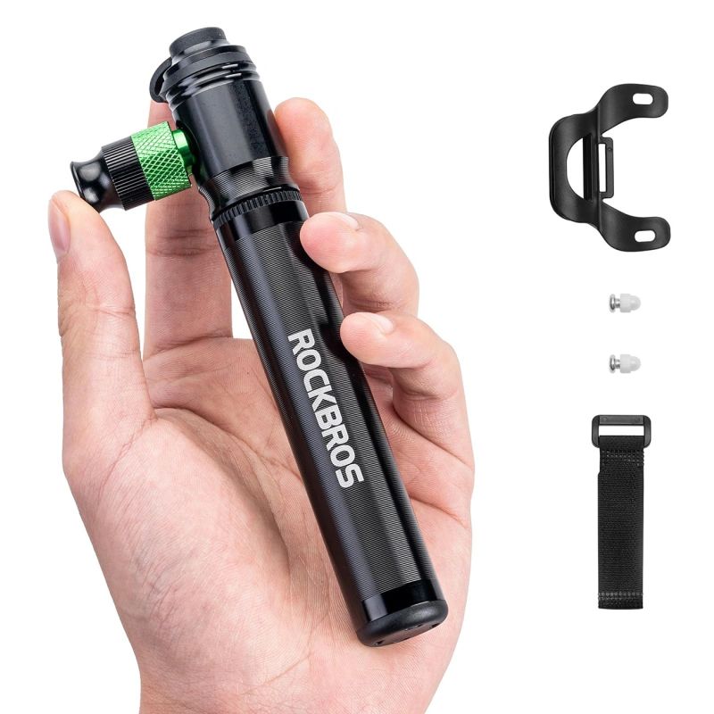 Rockbros HQ-75D-CO2 Manual/Aluminum CO2 Pump - Black fekete pumpa 304004-211907