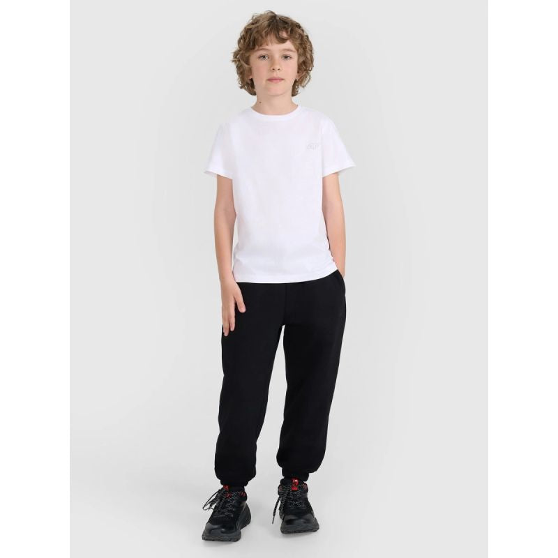 4f Regular plain T-shirt (SET OF 2) for children 4FJRAW25TTSHU3157-91S Ruházat