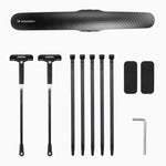 Wozinsky WBR-01 universal adjustable bicycle fender - black fekete elektronika 304004-198902
