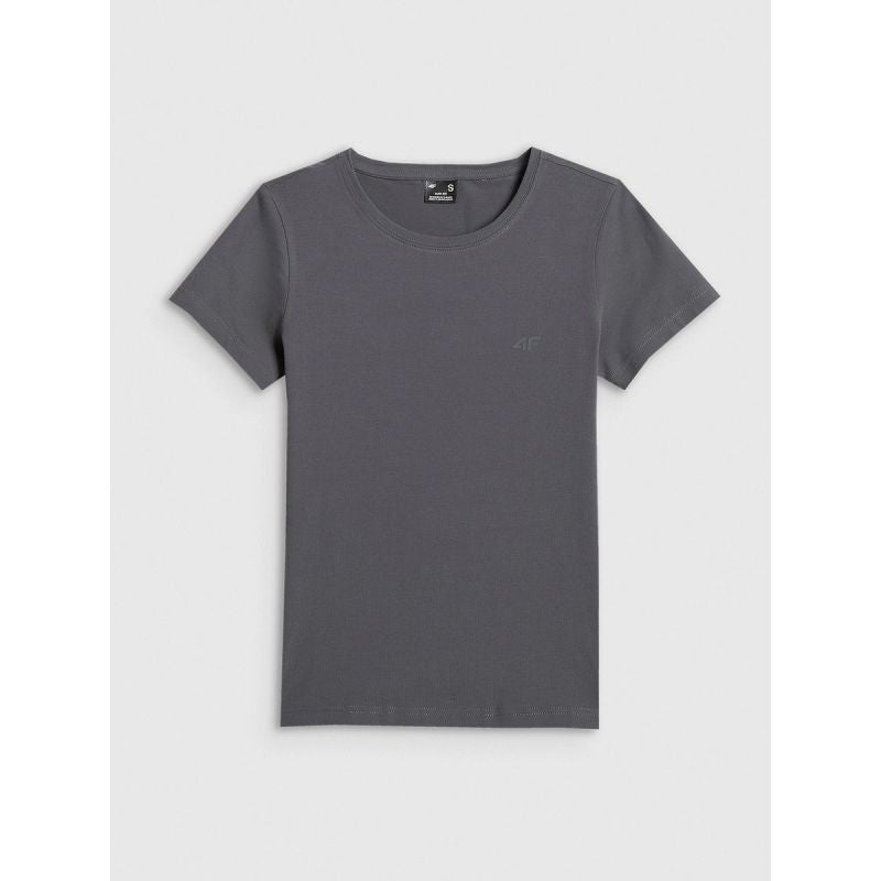 4F Women's slim plain T-shirt póló