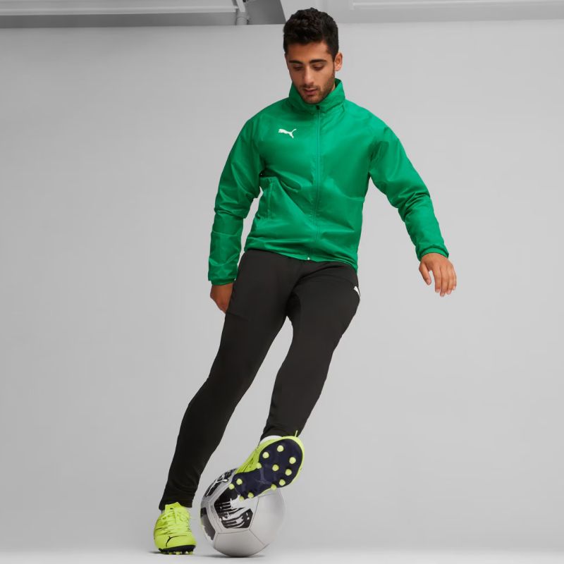Puma Team Goal All Weather Men's Jacket Green 659038 05 Ruházat