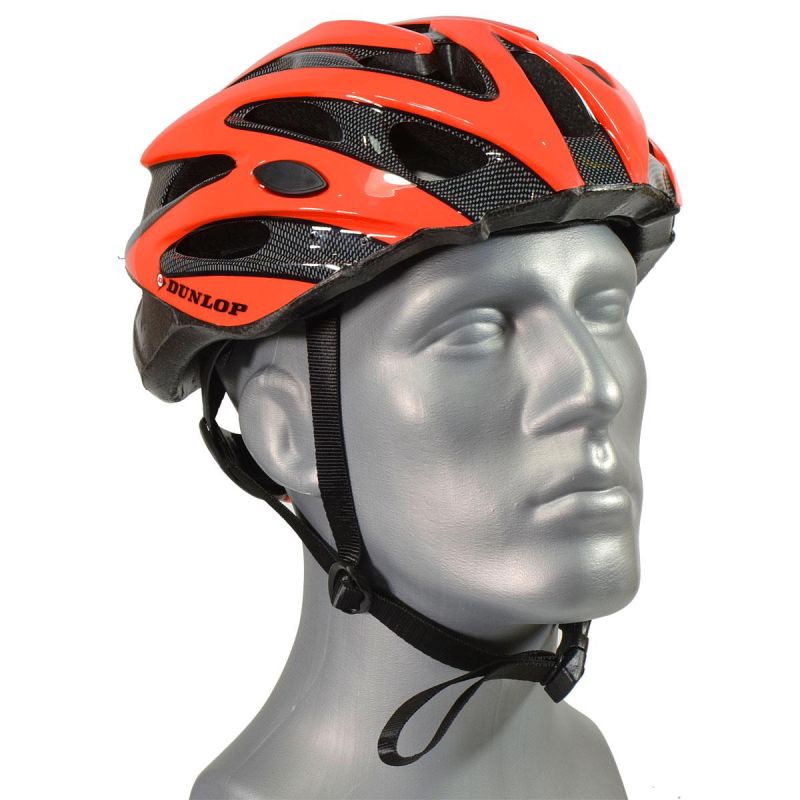 Dunlop Mtb Red Adjustable Cycling Helmet S. M (55-58cm) piros sisak GSP-1052113/272985