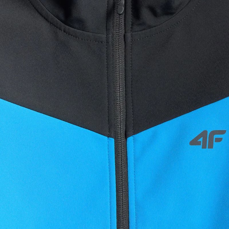 Boy's softshell jacket 4F M477 4FJWSS26TSOFM477 33S kék jackets